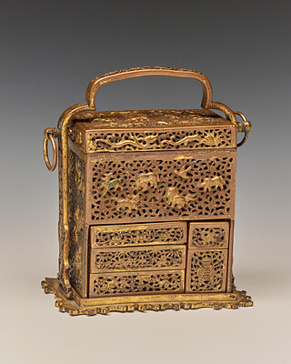 Dokumentasi “Incense boxes and burners”; Gilt bronze. Minneapolis Institute of Art.