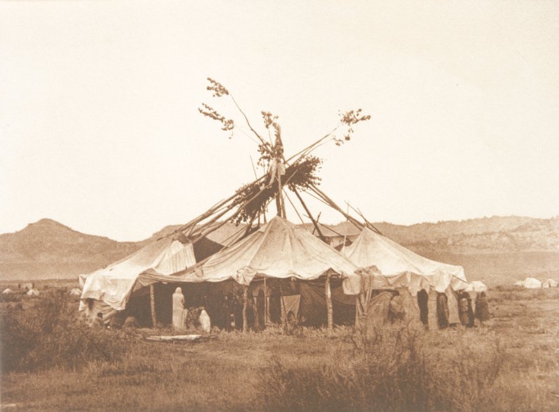 Gray Dawn, Cheyenne, Edward S. Curtis, 1910