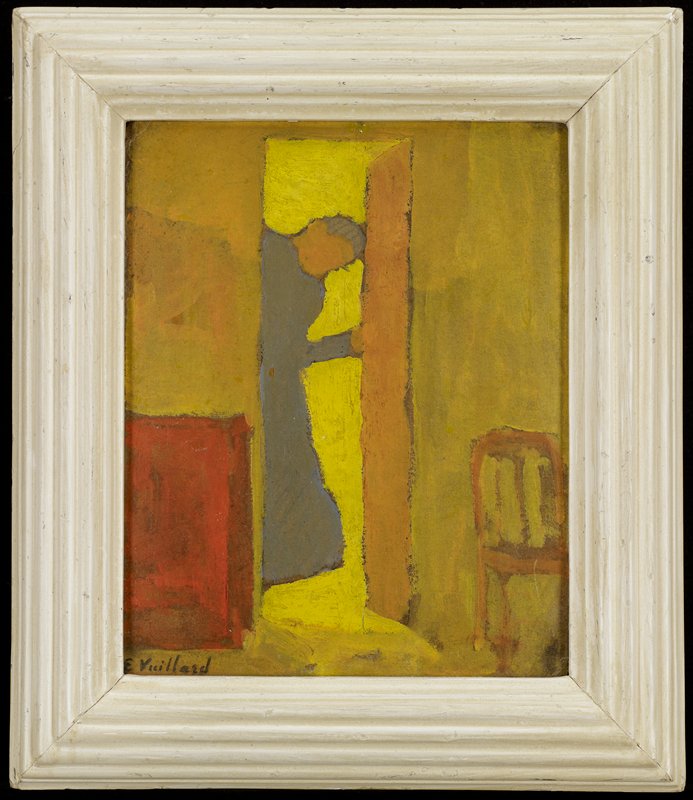 The Artist’s Mother Opening a Door, Edouard Vuillard, c. 1891–92