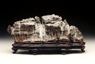 Near-view Mountain Stone with Waterfall, mid 18th century