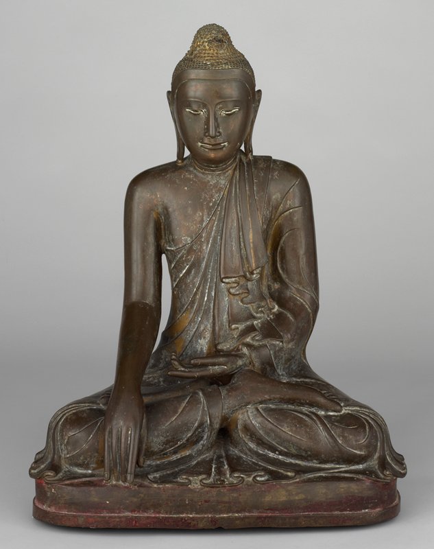 Shakyamuni Buddha Calling the Earth to Witness, 18th century