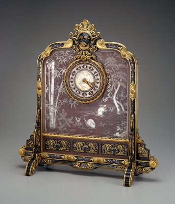 Dokumentasi “Clock”; Silver, bronze, copper, gilt, pigment. Minneapolis Institute of Art.
