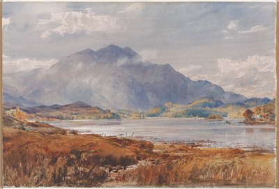 Dokumentasi “Ben Venue and the Trossachs”; Watercolor over graphite. Minneapolis Institute of Art.
