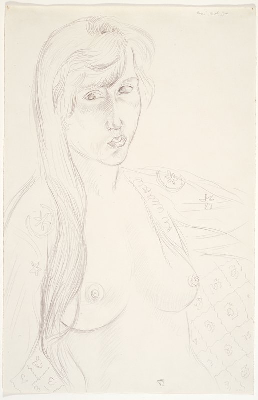 Antoinette with Long Hair by Henri Matisse