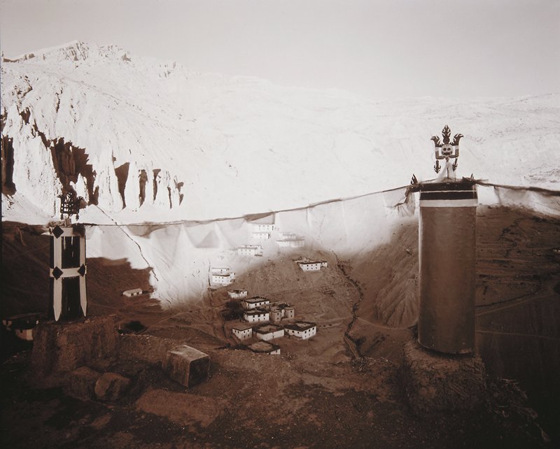 From the Monastery Roof, Spiti, India, Linda Connor, 1994