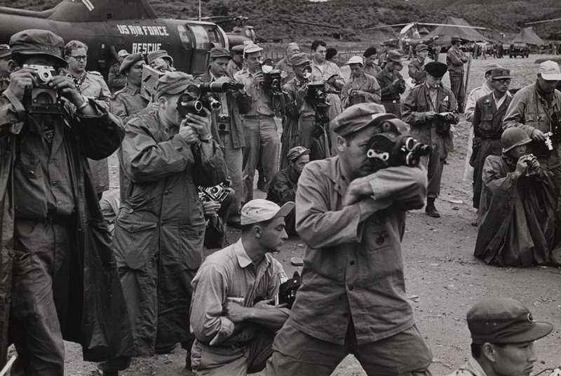 Allied Press Photographers at the Korean Front, Werner Bischof, c. 1952