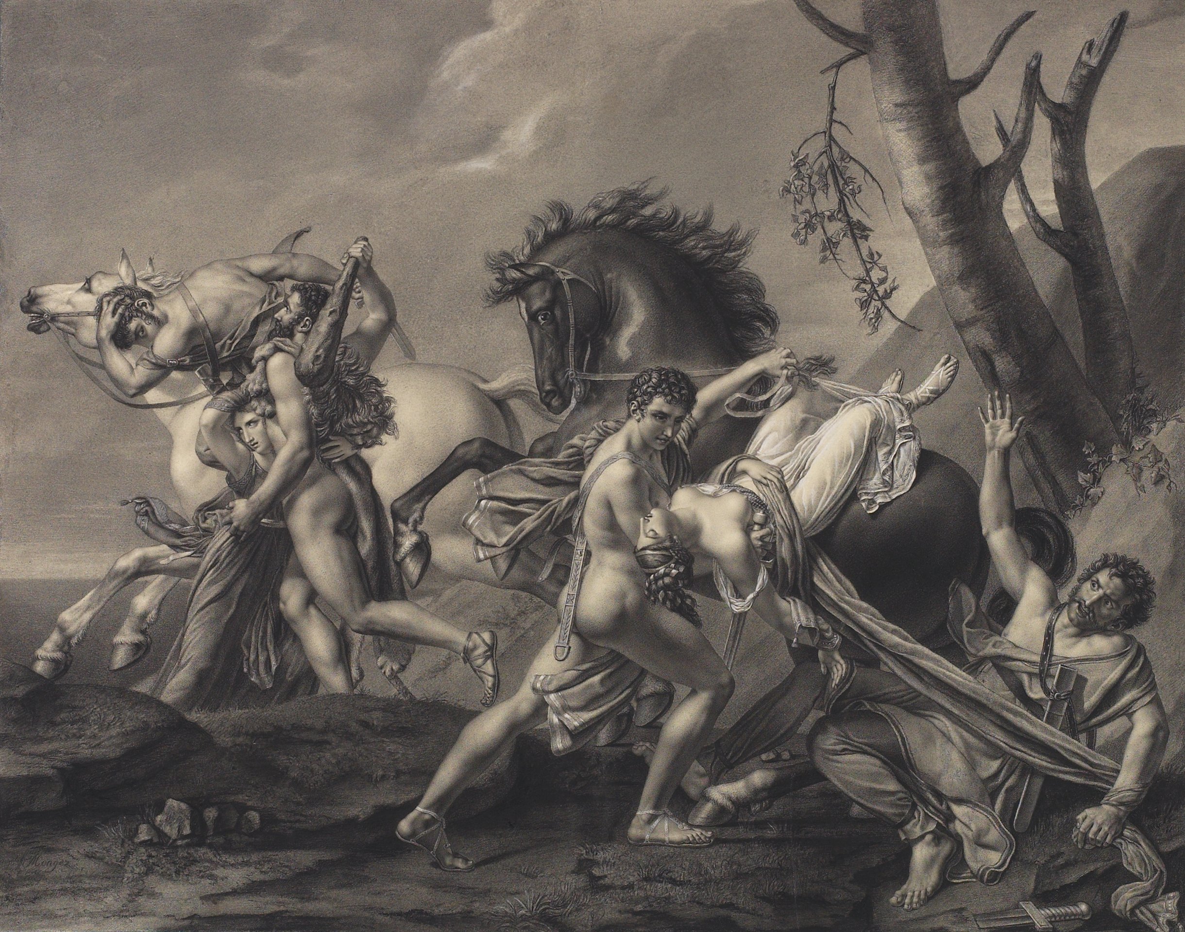 Theseus and Pirithoüs Clearing the Earth of Brigands, Deliver Two