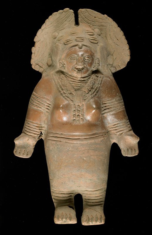 Standing female figure, c. 500