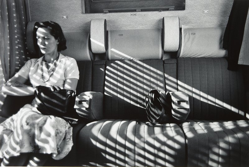 Aboard le Mistral, France, Charles Harbutt, 1975