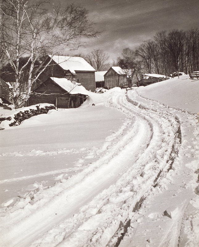 Winter Road, Gustav Anderson, c. 1939