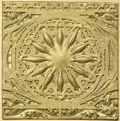 Ornamental relief, Louis Henri Sullivan, 1891–92