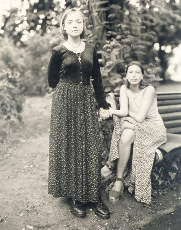 Oksana Botvina, Journalist, and Ana Olhovik, Student, Kiev, Ukraine, Katherine Turczan, 1995
