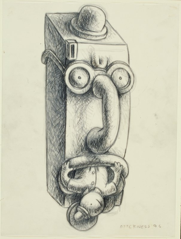 Untitled (Telephone Man), Tom Otterness, 1996