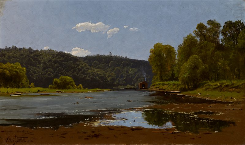 Landscape, Alexis Jean Fournier, 1890