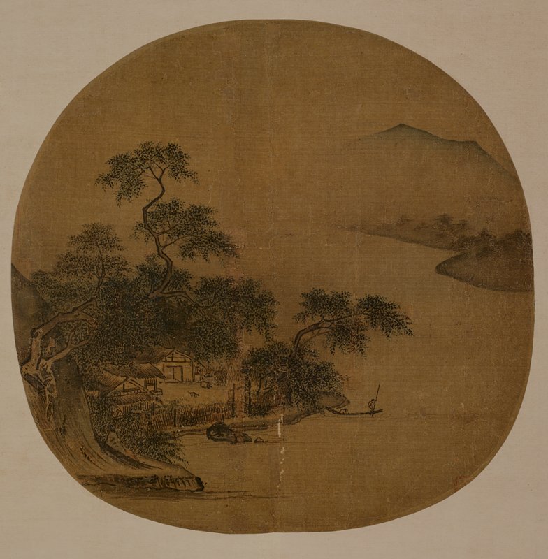 Riverside Retreat, Xia Sen, c. 1250