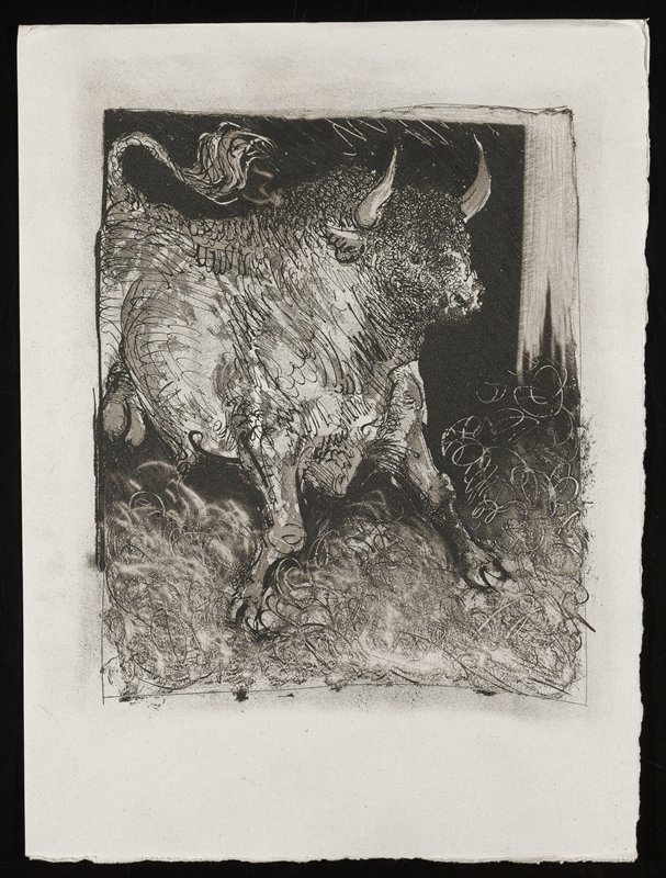 Histoire naturelle: Eaux-fortes originales pour les textes de Buffon (Natural History: Original Etchings for Buffon's Text), Пабло Пикассо, 1936 (издание 1942)