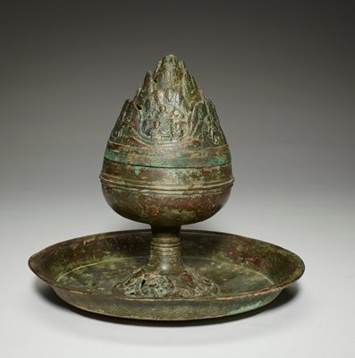 Dokumentasi “Boshanlu hill censer”; Bronze. Minneapolis Institute of Art.