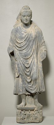 Dokumentasi “Buddha”; Schist. Minneapolis Institute of Art.
