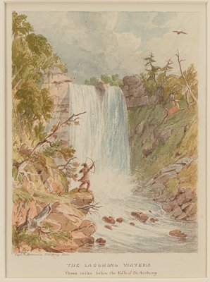 Dokumentasi “The Laughing Waters Three Miles Below the Falls of St. Anthony”; Watercolor. Minneapolis Institute of Art.