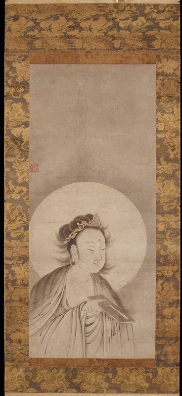 Bodhisattva Mañjuśrī, Kichizan Minchō, early 15th century