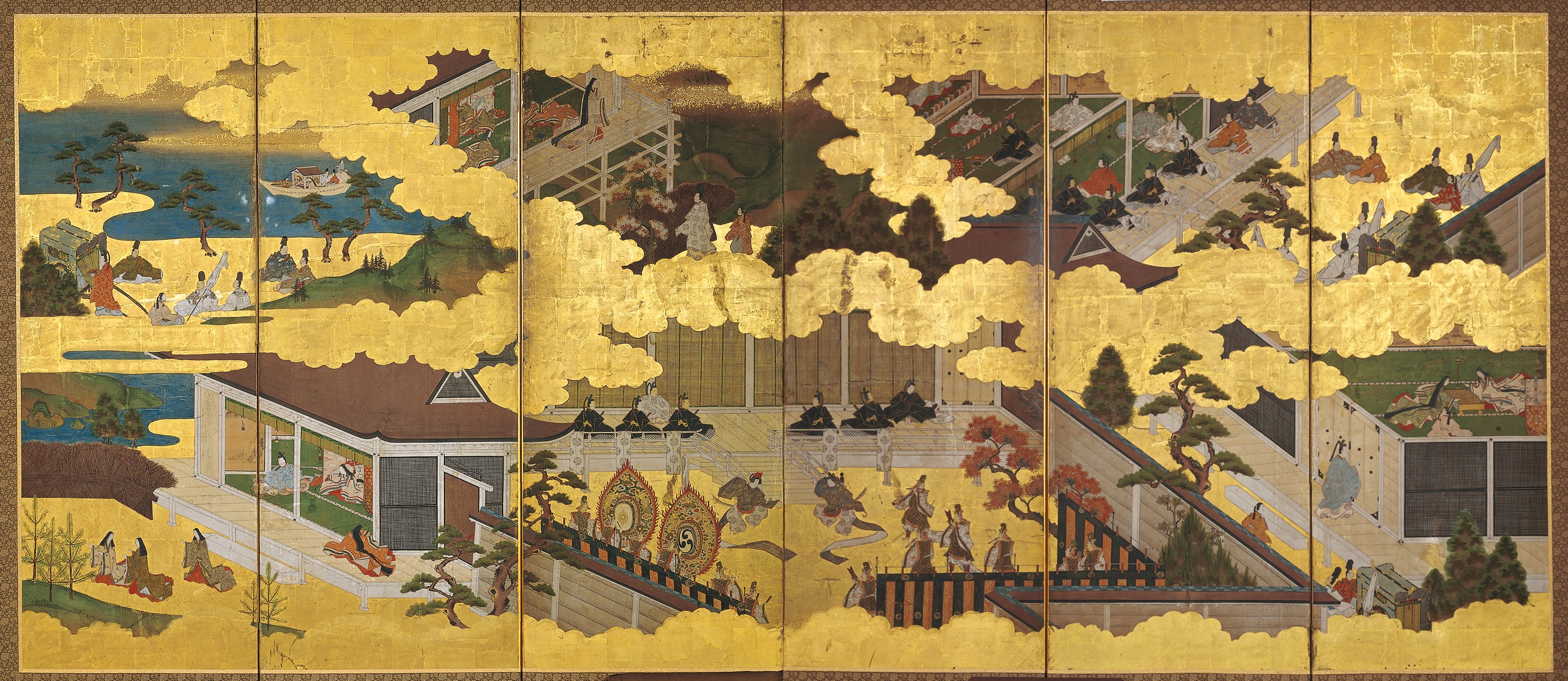 Six Scenes from the Tale of Genji, Japan | Mia