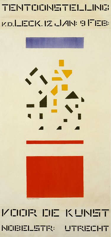 Tentoonstelling Voor de Kunst (De Ruiter), Bart van der Leck, 1919