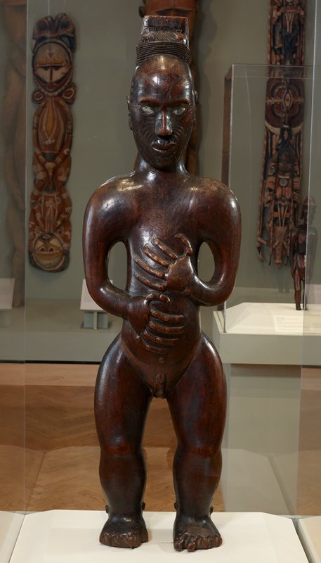 Post Figure (poutokomanawa), c. 1840
