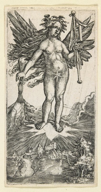 Allegorical Figure, Albrecht Altdorfer, c. 1515–18