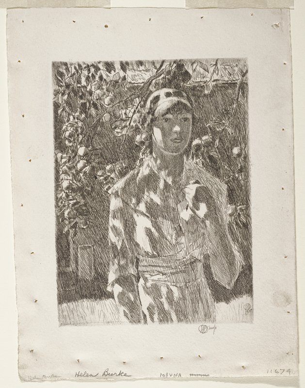 Helen Burke, Childe Hassam, 1917