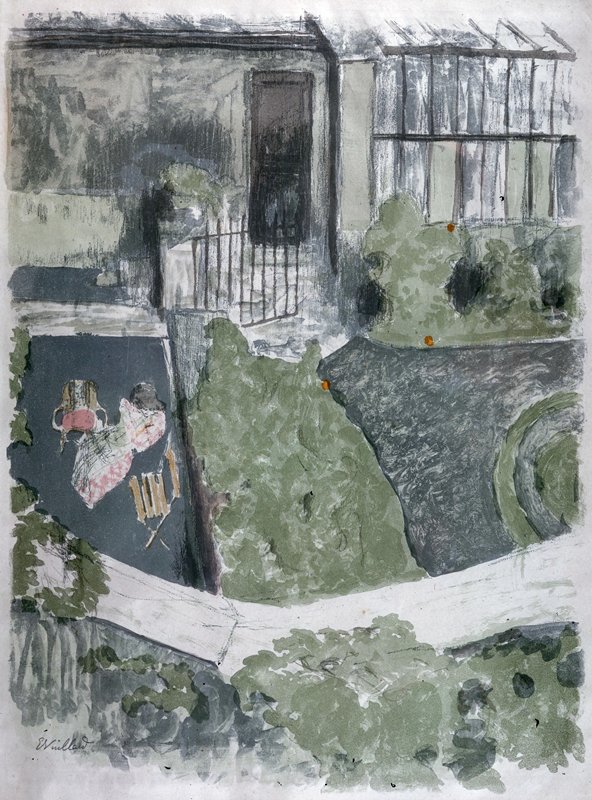 The Garden behind the Studio, Edouard Vuillard | Mia