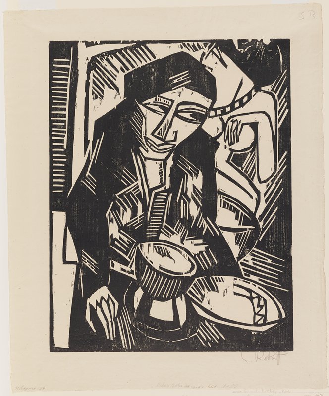 Melancholie, Karl Schmidt-Rottluff, 1914