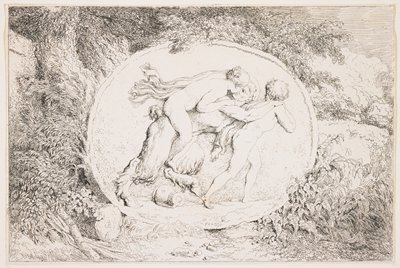 Dokumentasi “Nymph Astride a Satyr”. Minneapolis Institute of Art.