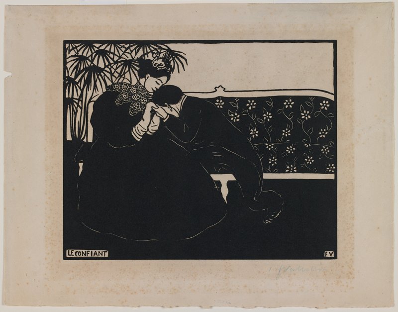 A Trusting Man, Félix Vallotton, 1895