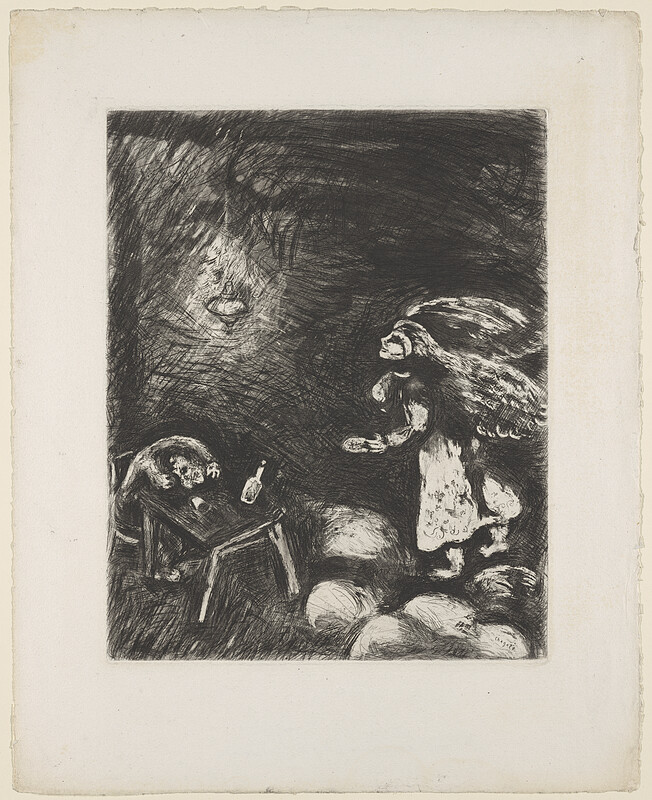 The Drunkard and his Wife, Марк Захарович Шагал, 1927–1930