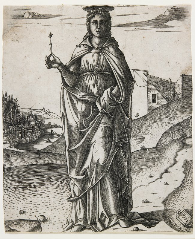Saint Lucy, Master I.I.C.A., c. 1510