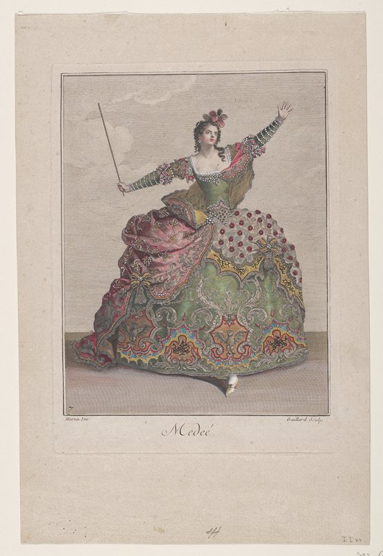 Medeé, Jean-Baptiste Martin II, c. 1760