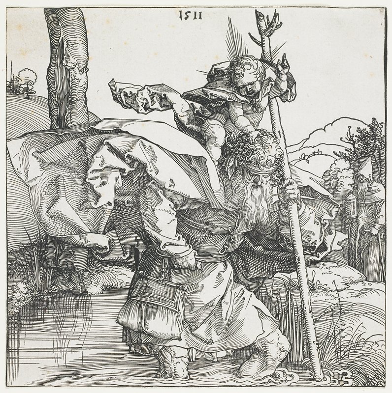 Saint Christopher, Albrecht Dürer, 1511