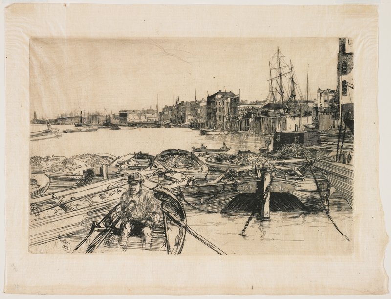 The Pool, James Abbott McNeill Whistler, 1859