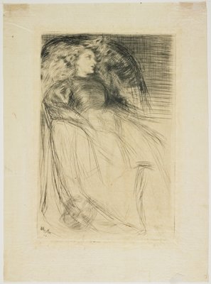 Dokumentasi “Weary”; Etching and drypoint. Minneapolis Institute of Art.