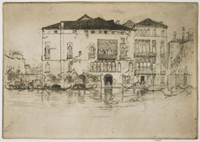 Dokumentasi “The Palaces from The First Venice Set”; Etching. Minneapolis Institute of Art.