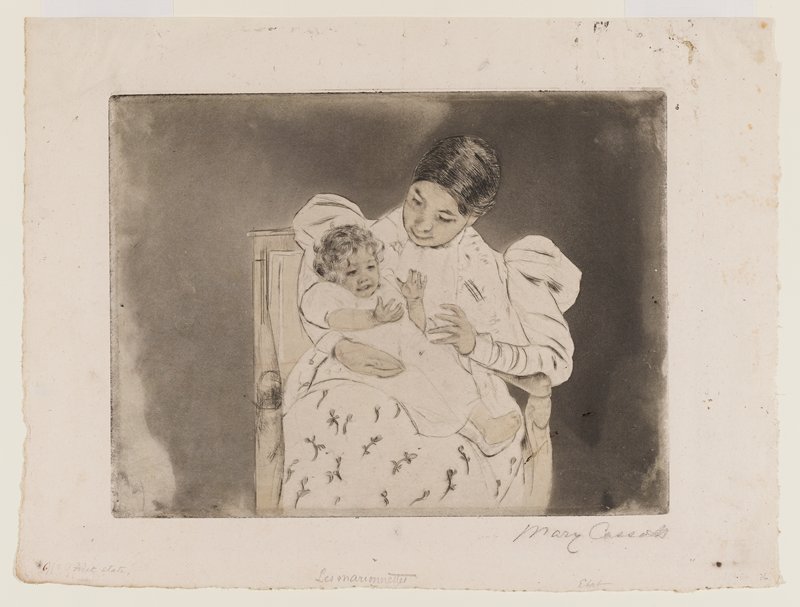 The Barefooted Child, Mary Cassatt, c. 1896–1897