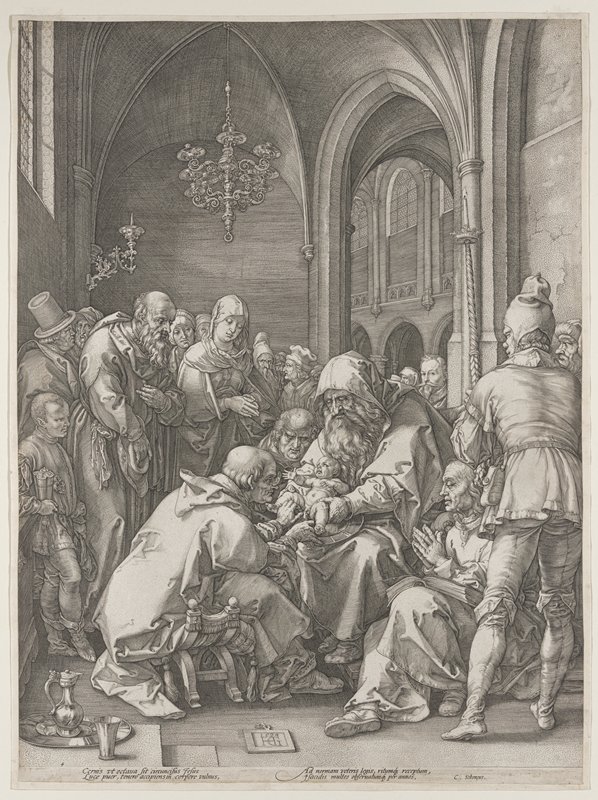 The Circumcision, Hendrick Goltzius, 1594