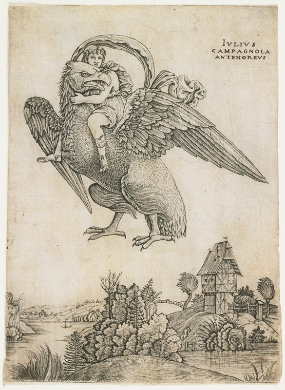 Ganymede, Giulio Campagnola, c. 1500–1505