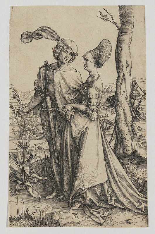 The Promenade, Albrecht Dürer, c. 1496