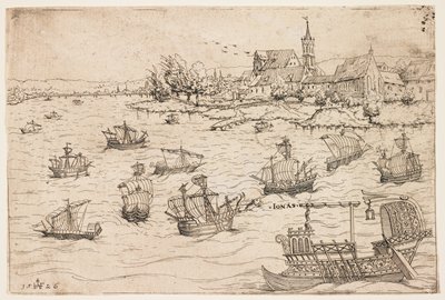 Dokumentasi “Jonah and the Whale on a Lake with Sailing Vessels”; Etching. Minneapolis Institute of Art.