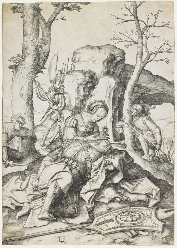 Samson and Delilah, Lucas van Leyden, c. 1508