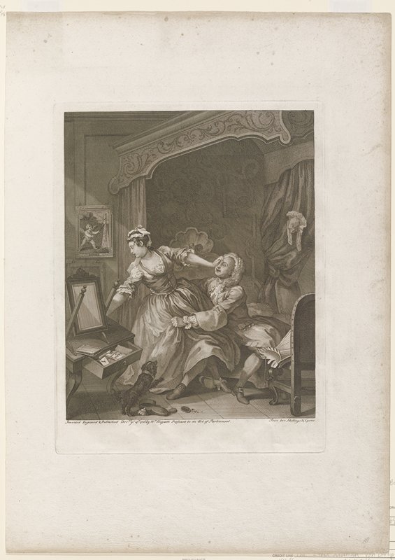 Before, William Hogarth, 1736