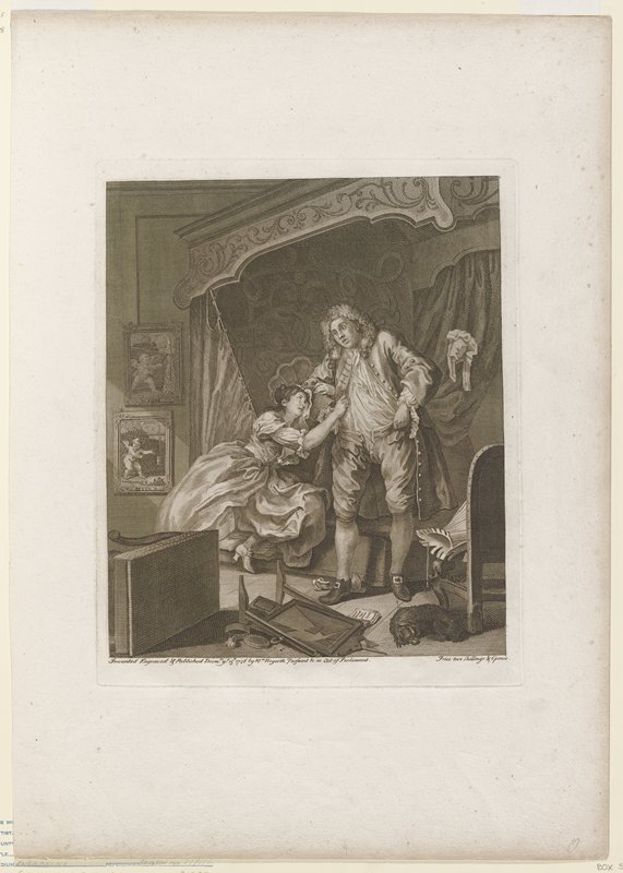 After, William Hogarth, 1736