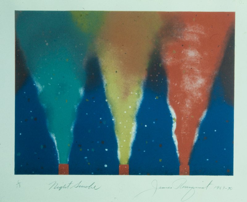 Night Smoke, James Rosenquist, 1969–70