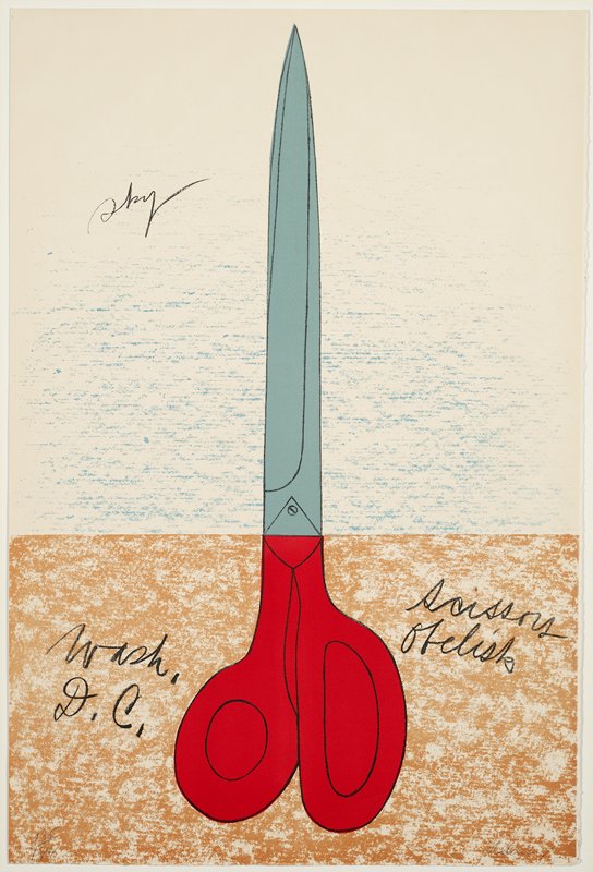 Scissors as Monument, from the National Collection of Fine